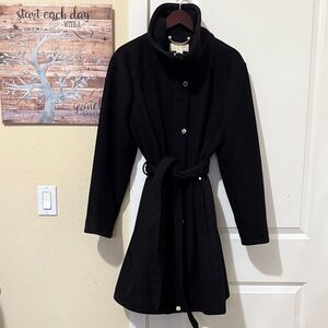 Michael Kors Black Trench Coat